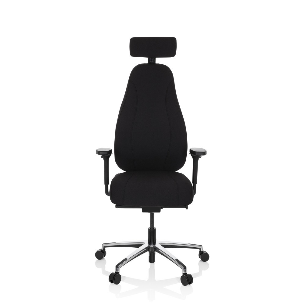 Illustration du produit: Siège de bureau / siège pivotant hjh OFFICE RESISTIO tissu, noir