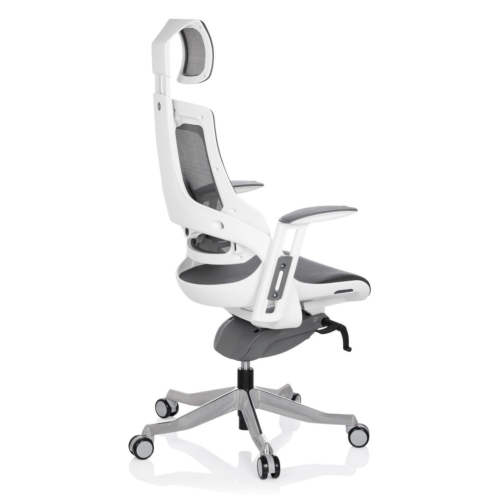 N° de l'image du produit 5 : Siège de bureau / siège pivotant hjh OFFICE SPEKTRE maille, gris