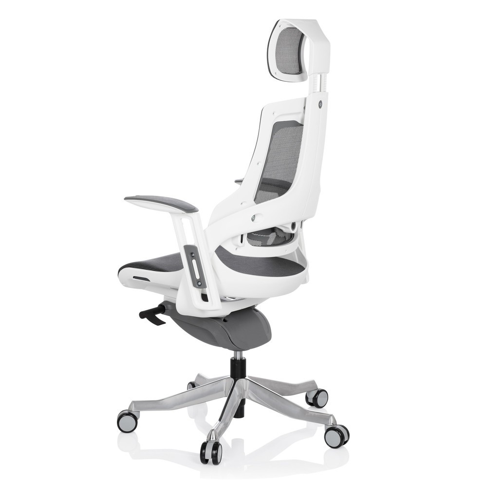 N° de l'image du produit 8 : Siège de bureau / siège pivotant hjh OFFICE SPEKTRE maille, gris