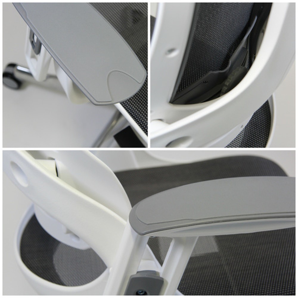 N° de l'image du produit 11 : Siège de bureau / siège pivotant hjh OFFICE SPEKTRE maille, gris