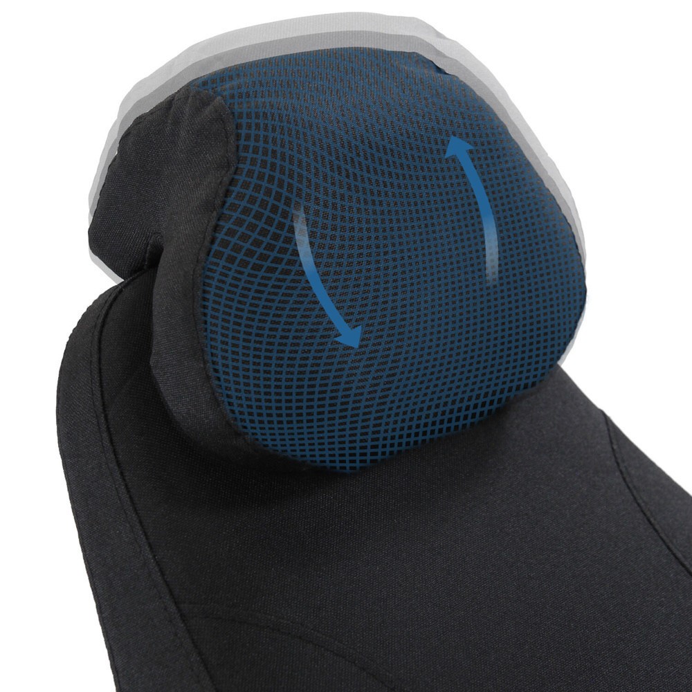 N° de l'image du produit 11 : Siège de travail / fauteuil de direction hjh OFFICE RESISTIO XXL tissu, noir