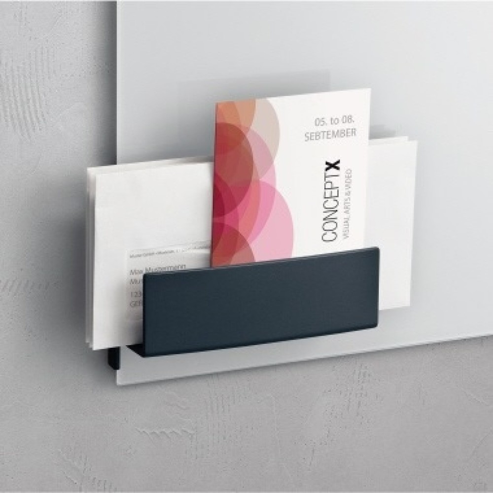 Produktabbildung Nr. 3: SIGEL Ablagefach GL803 160x54x43mm Kunststoff anthrazit