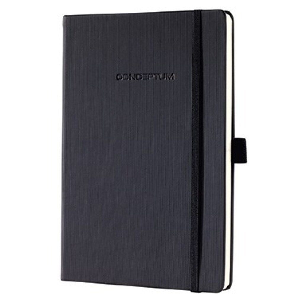 Produktabbildung: SIGEL Notizbuch Conceptum CO120 ca. DIN A5 blanko 97Blatt schwarz