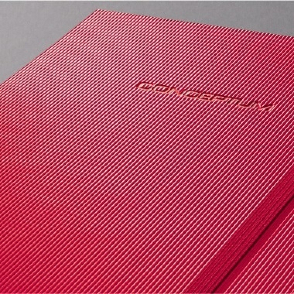 Produktabbildung Nr. 11: SIGEL Notizbuch Conceptum CO654 ca. DIN A5 kariert 194Blatt HC rot