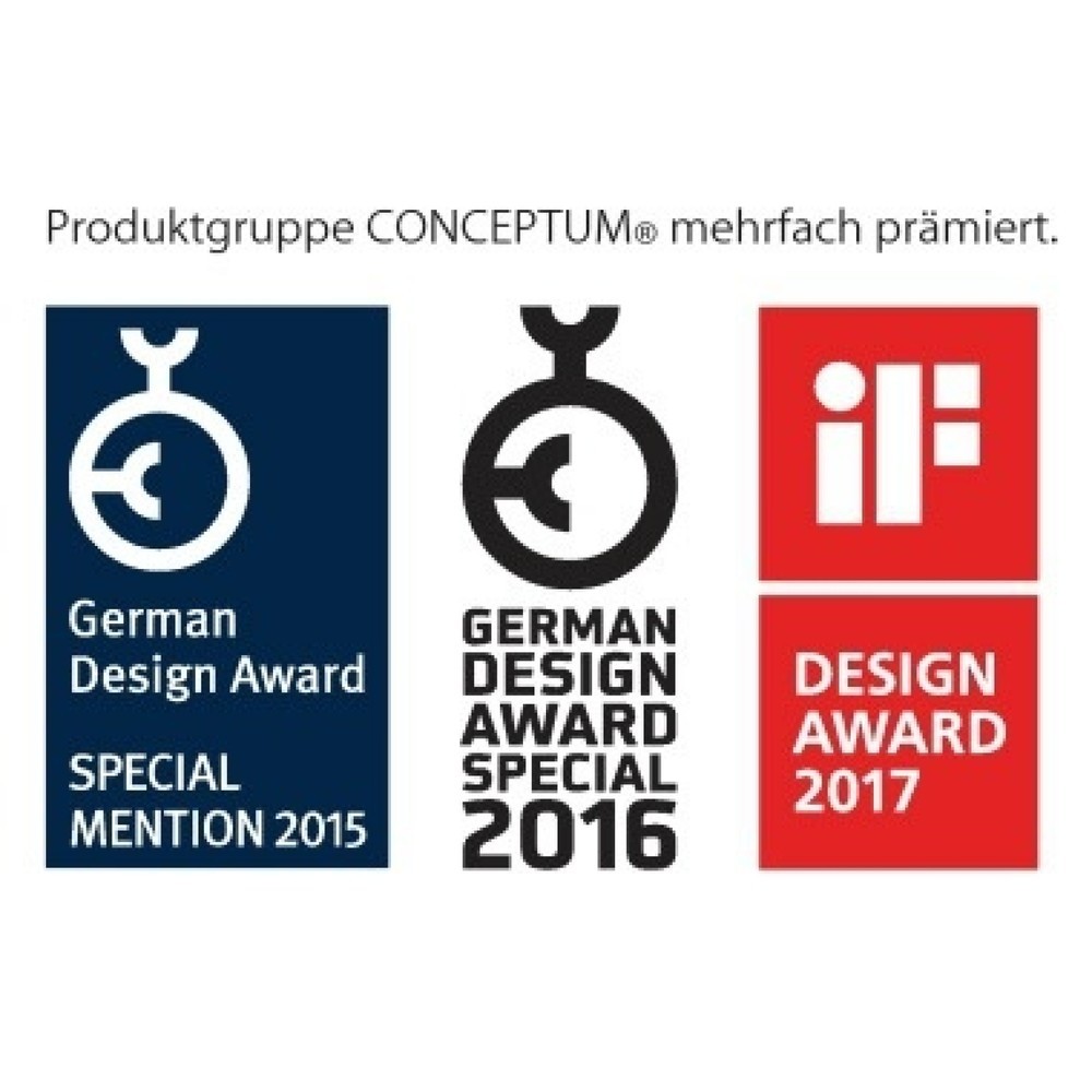 Produktabbildung Nr. 10: SIGEL Notizbuch Conceptum CO110 ca. DIN A4 blanko 97Blatt schwarz