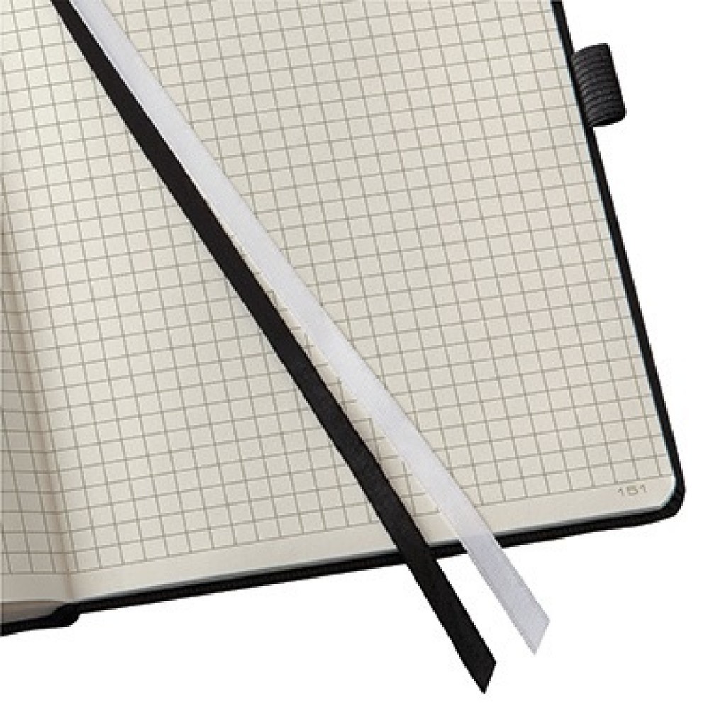 Produktabbildung Nr. 7: SIGEL Notizbuch Conceptum CO161 ca. DIN A5 194S kariert schwarz