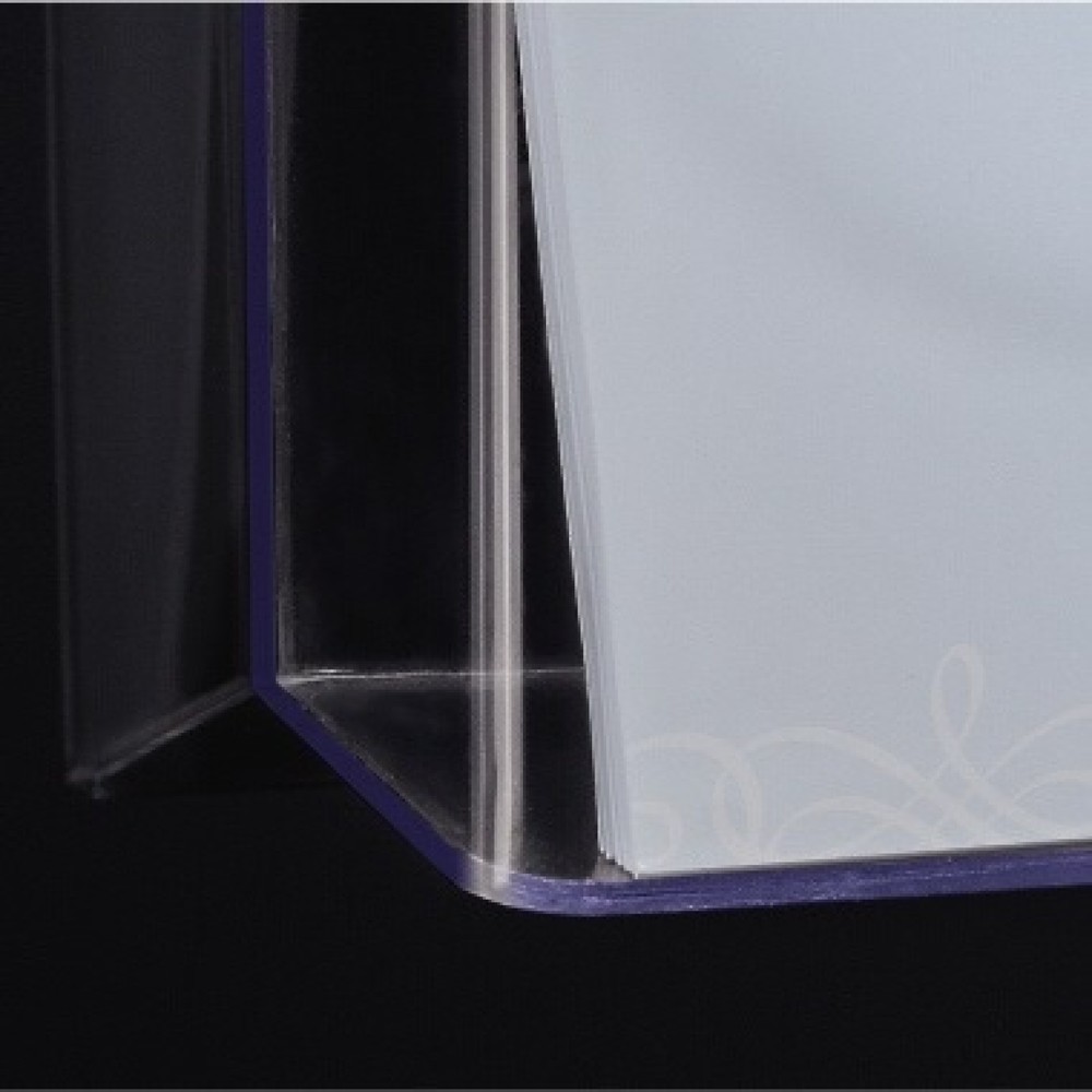 Produktabbildung Nr. 3: SIGEL Wandprospekthalter LH118 für DIN A4 quer 1Fach Acryl glasklar
