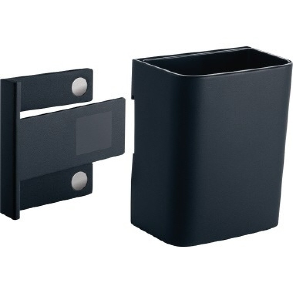 Produktabbildung: SIGEL Stifteköcher S GL801 75x94x51mm Kunststoff anthrazit