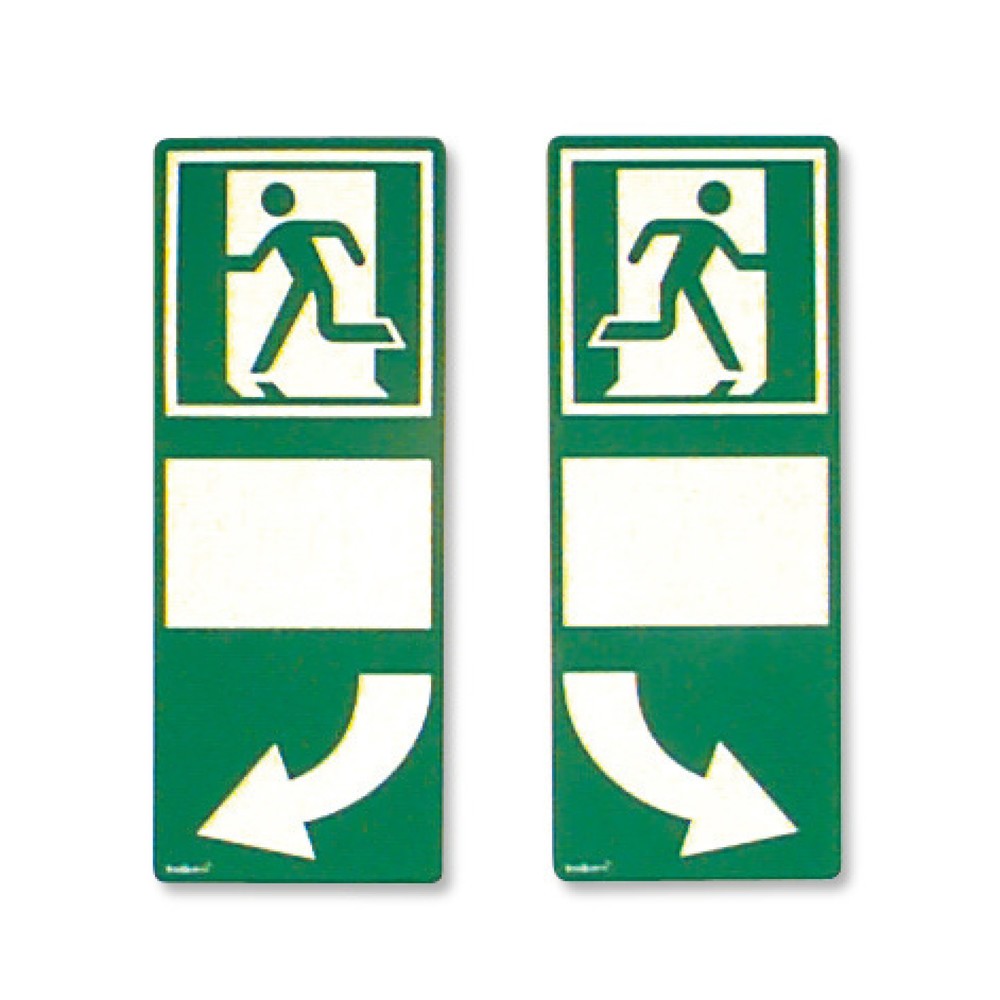 Product afbeelding: SafetyMarking® Signalisatiebekleding voor deurgrepen, rechts georiënteerd, hxb 255 x 100 mm