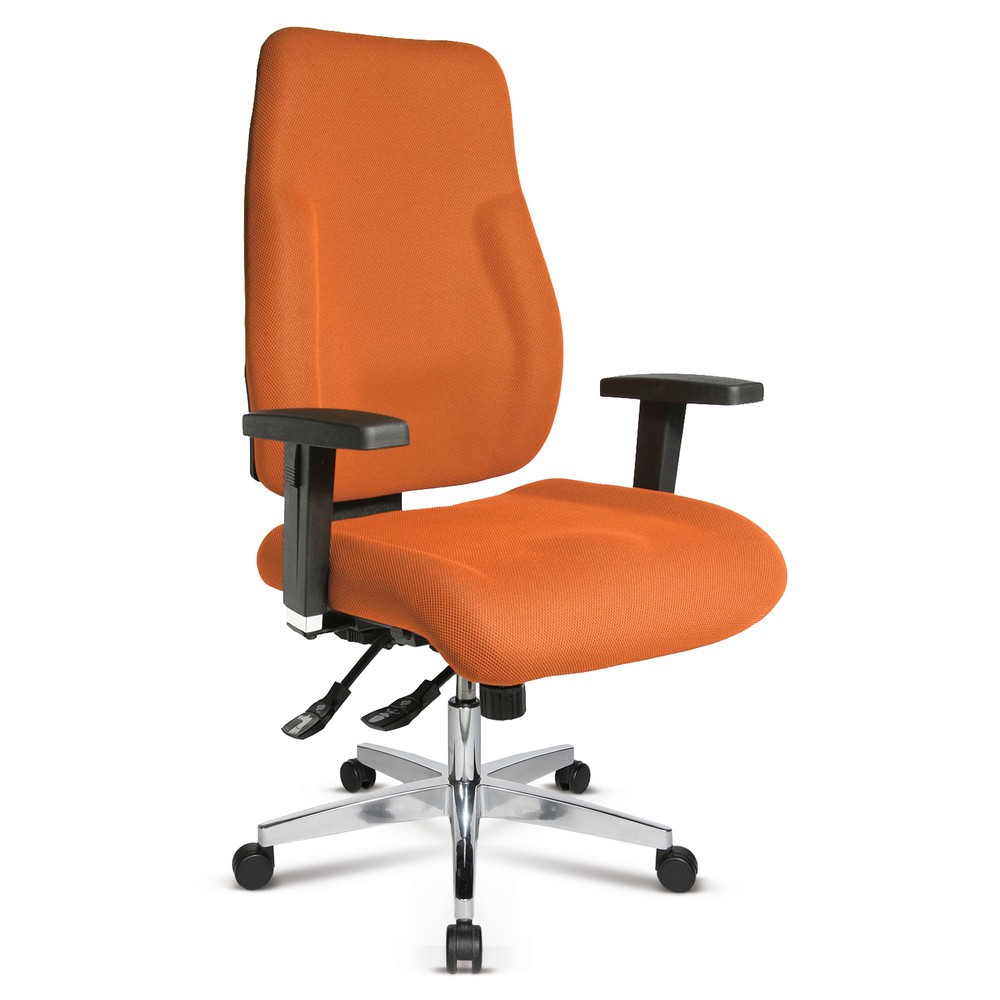 Número de imagen del producto 2: Silla de oficina giratoria Topstar® P91, respaldo de espuma moldeada, negro