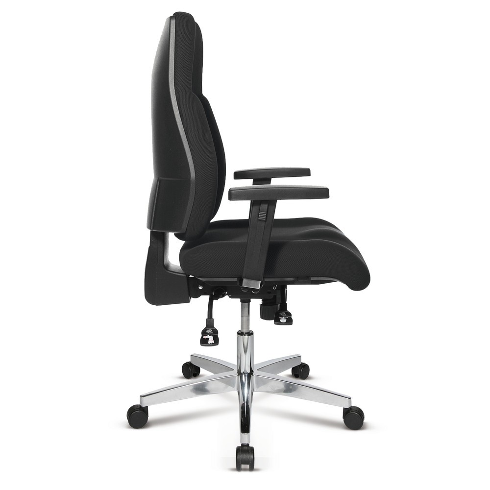Número de imagen del producto 3: Silla de oficina giratoria Topstar® P91, respaldo de espuma moldeada, negro