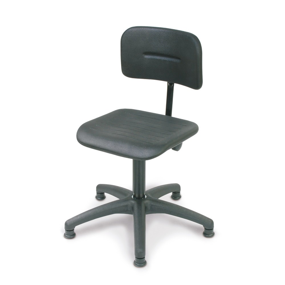 Imagen del producto: Silla giratoria de trabajo Uno poliuretano, altura de construcción del asiento 430-560 mm, base de plástico, deslizamientos