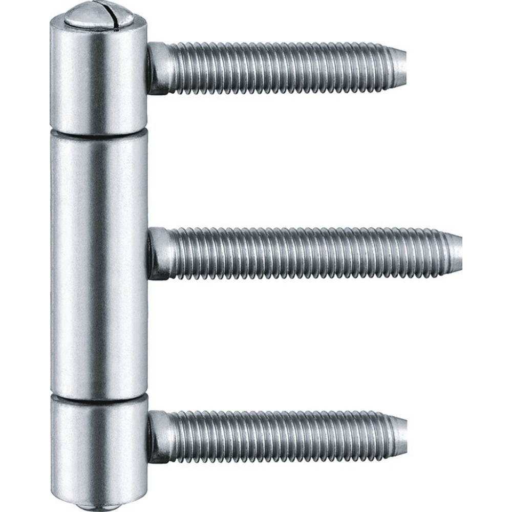 Produktabbildung: SIMONSWERK Einbohrband BAKA C 1-15 WF, 60 kg, 3-teilig topzink, DIN links / rechts Holztüren