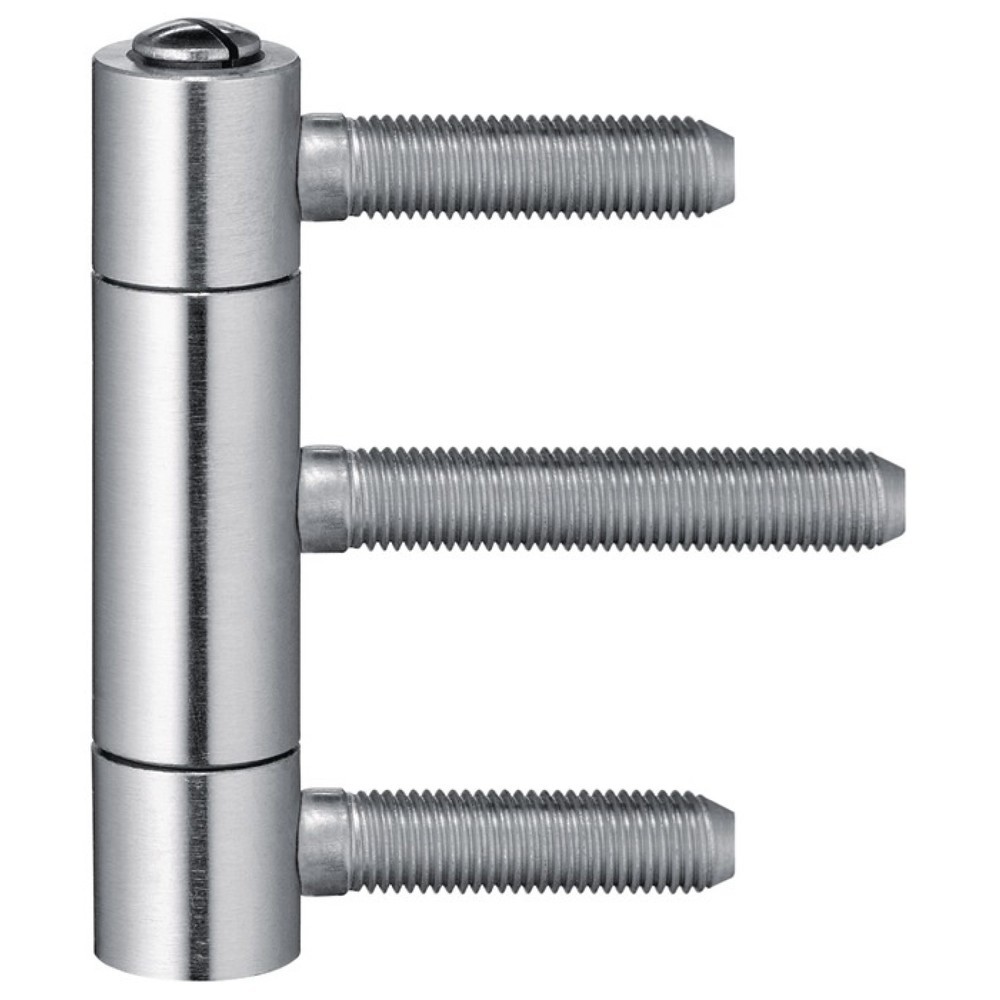 Produktabbildung: SIMONSWERK Einbohrband BAKA C 1-20 WF, 100 kg, 3-teilig vernickelt, DIN links / rechts Holztüren
