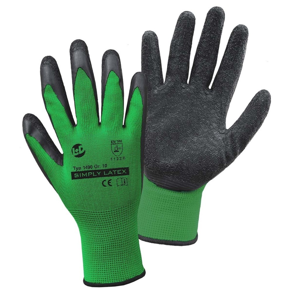Produktabbildung: SIMPLY LATEX Feinstrickhandschuh aus Polyestergewebe, Größe 11