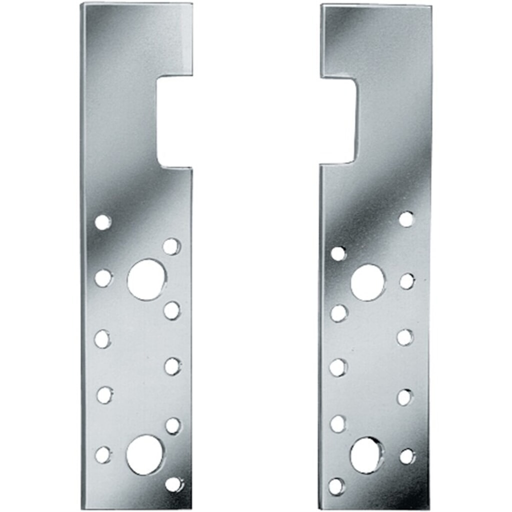 SIMPSON STRONG TIE Holz-Eisen-Anker HE 135, feuerverzinkt, Abmessung 135 x 40 x 4 mm Produktabbildung: SIMPSON STRONG TIE Holz-Eisen-Anker HE 135, feuerverzinkt, Abmessung 135 x 40 x 4 mm