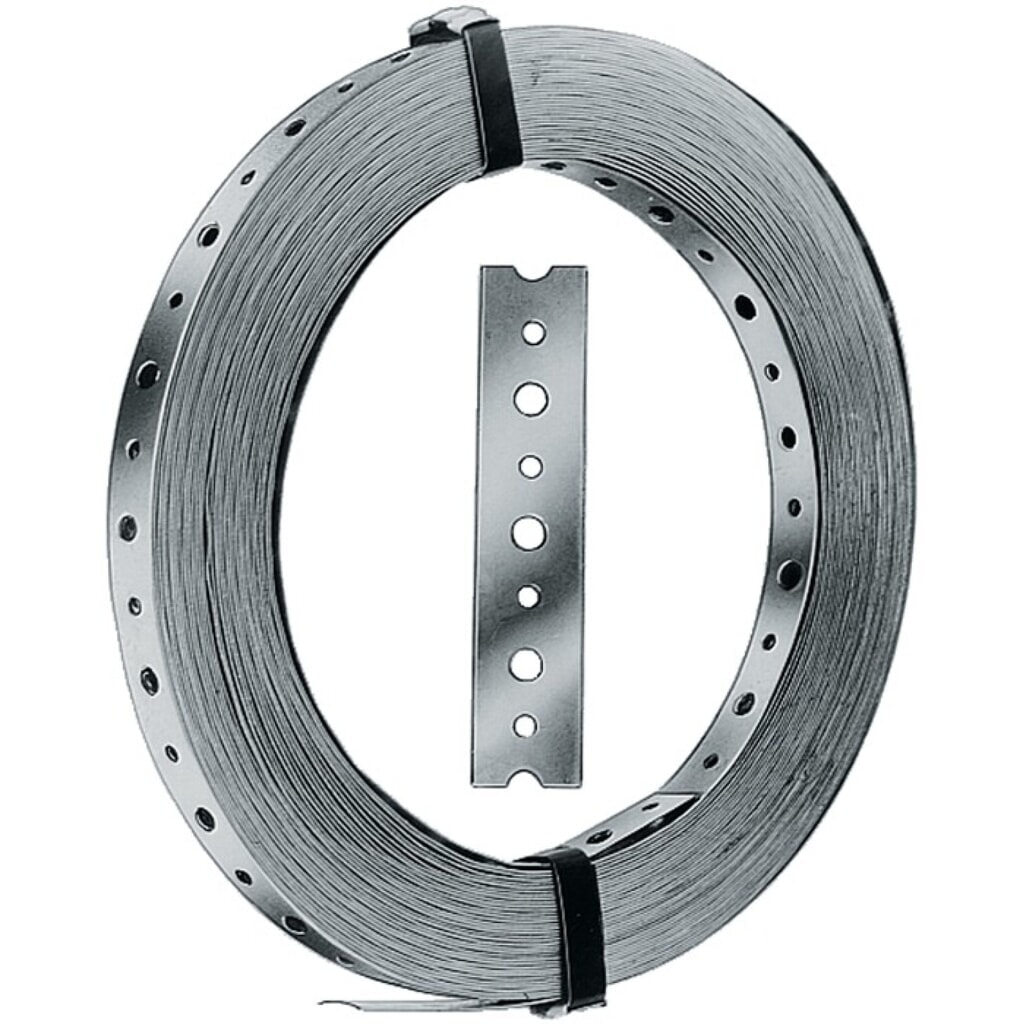 Produktabbildung: SIMPSON STRONG TIE Lochband BAN, feuerverzinkt, Band-B20 x 1mm Länge 25 m