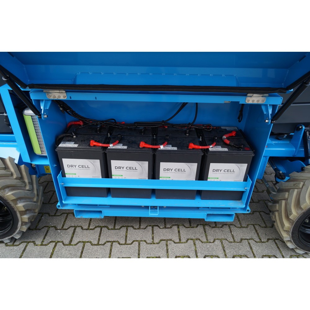 Produktabbildung Nr. 5: Sinoboom Gelände-Scherenarbeitsbühne 4069RE, elektrisch verfahrbar, max. 14,20 m Arbeitshöhe, Tragkraft 365 kg