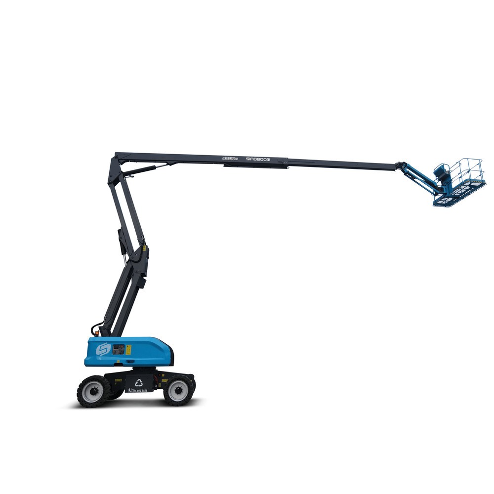 Produktabbildung: Sinoboom Gelenkteleskopbühne AB22EJ Plus, elektrisch verfahrbar, max. 23,60 m Arbeitshöhe, Tragkraft 454 kg