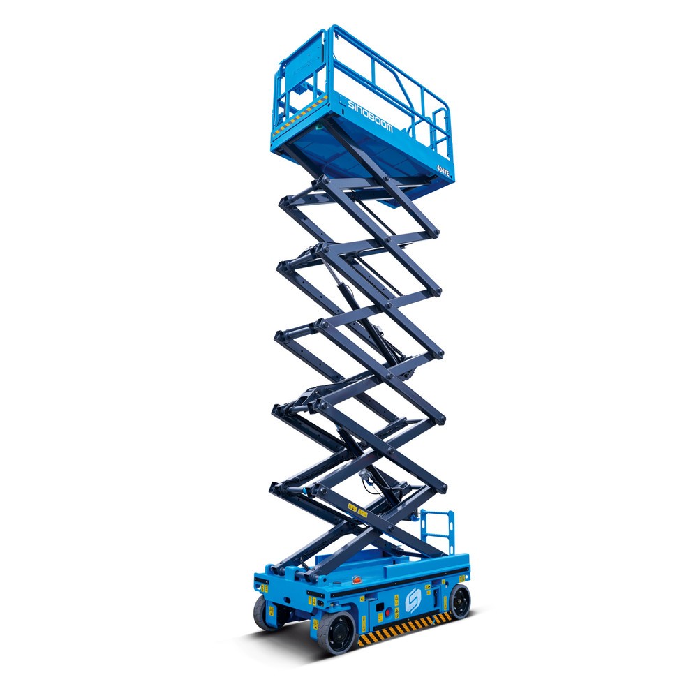 Produktabbildung: Sinoboom Scherenarbeitsbühne 2746E, elektrisch verfahrbar, max. 10,10 m Arbeitshöhe, TK 450 kg