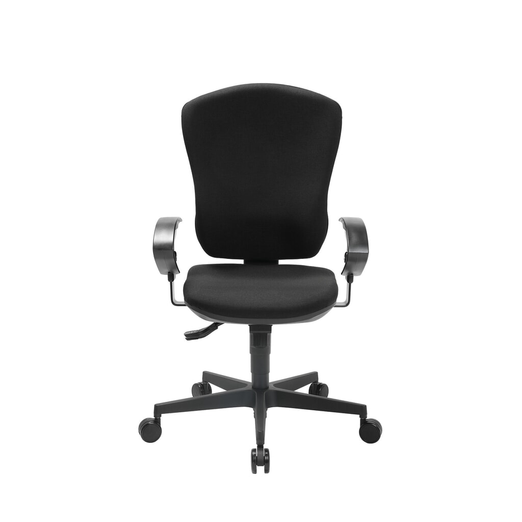 Produktabbildung: SITWELL STEIFENSAND Bandscheiben-Bürostuhl Flash Polster, Synchron-Mechanik, Stoff-Rückenlehne, Tragkraft 110 kg