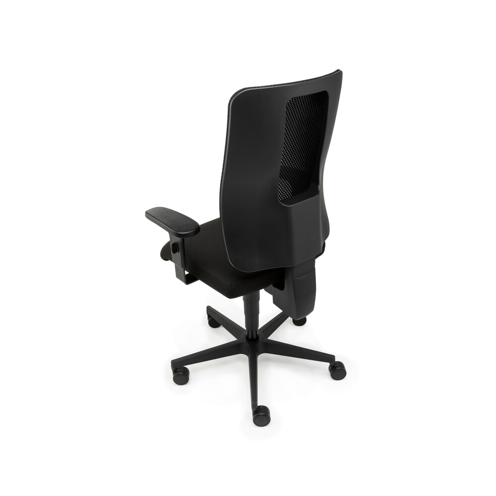Produktabbildung Nr. 2: SITWELL STEIFENSAND Bürostuhl Straight Net, Synchron-Mechanik, höhenverstellbare Ring-Armlehne, Netz-Rückenlehne