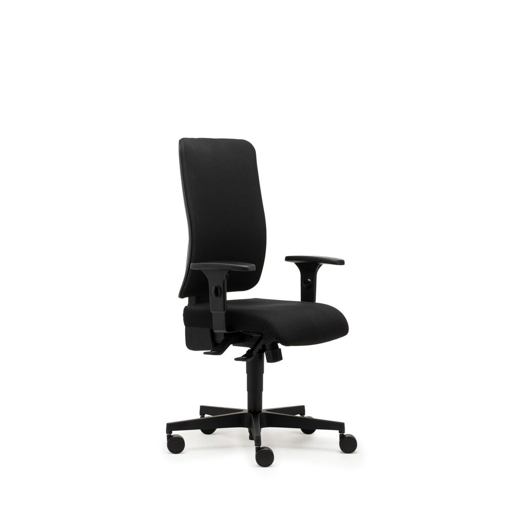 SITWELL STEIFENSAND Bürostuhl Straight Polster, Synchron-Mechanik, höhenverstellbare Ring-Armlehne, Stoff-Rückenlehne Produktabbildung Nr. 3: SITWELL STEIFENSAND Bürostuhl Straight Polster, Synchron-Mechanik, höhenverstellbare Ring-Armlehne, Stoff-Rückenlehne