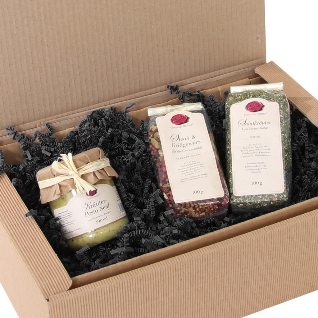 Produktabbildung: SizzlePak, 80g/qm dreilagiges Papier, schwarz, 10kg per Karton