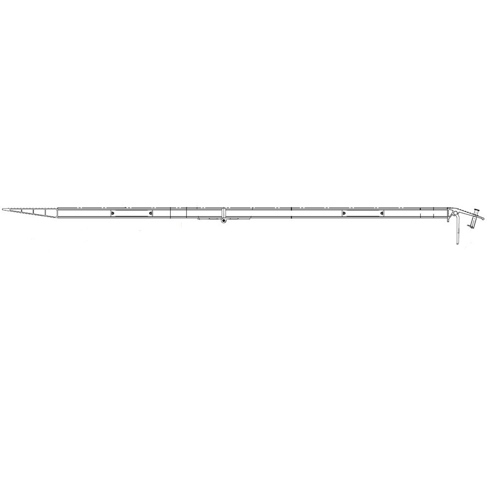 Číslo obrázku produktu 9: Nájezdové rampy skládací, nosnost 975 kg/ks, ŠxD 800 x 2045 mm