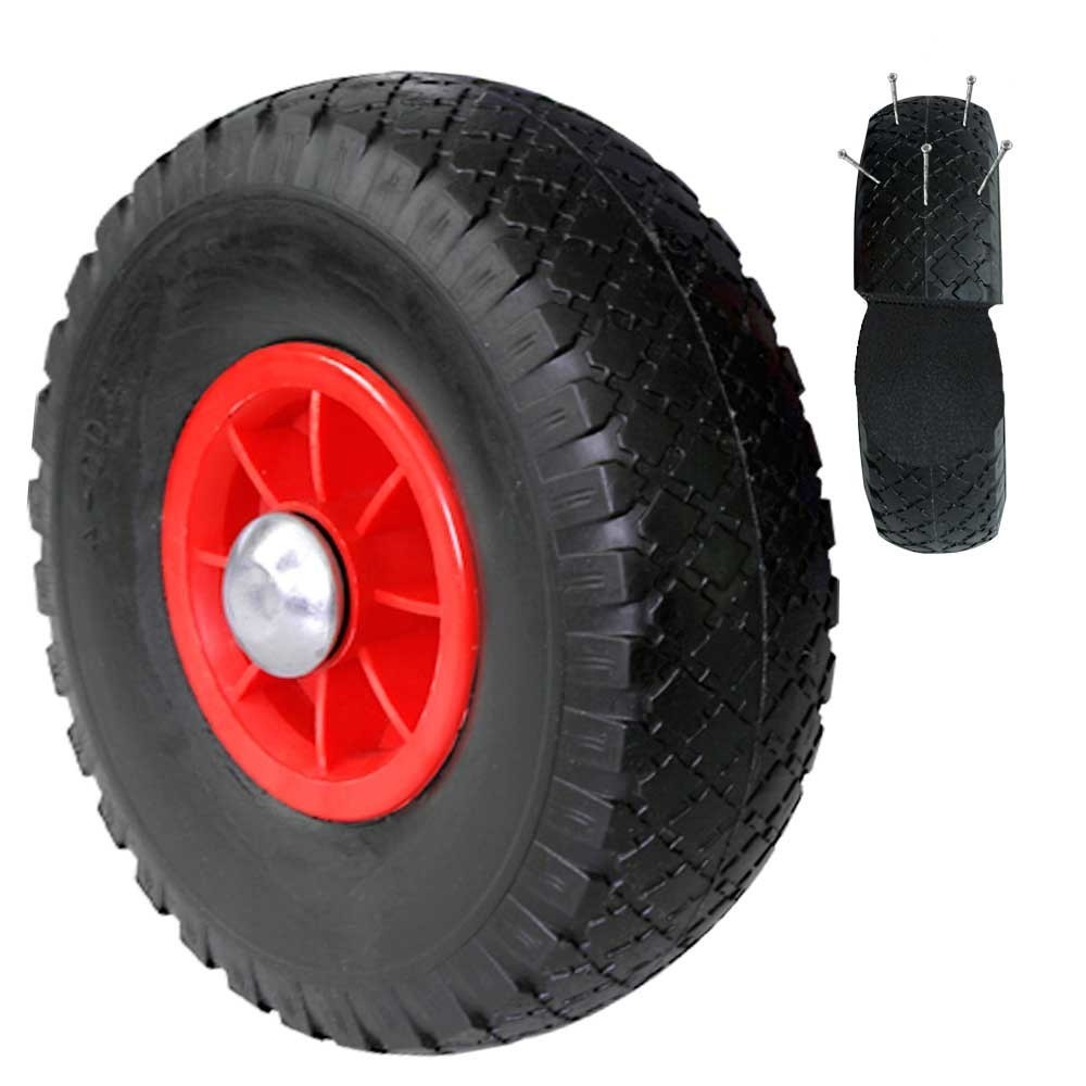 Číslo obrázka výrobku 2: BASIC sáčok, skladacie pneumatiky odolné proti prepichnutiu, nosnosť 150 kg, lopatka š x H 270 x 200 mm