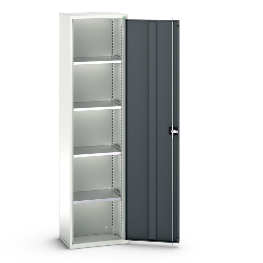 Číslo obrázku produktu 1: Skříň s křídlovými dveřmi bott verso se 4 policemi, ŠxHxV: 525 x 350 x 2000 mm