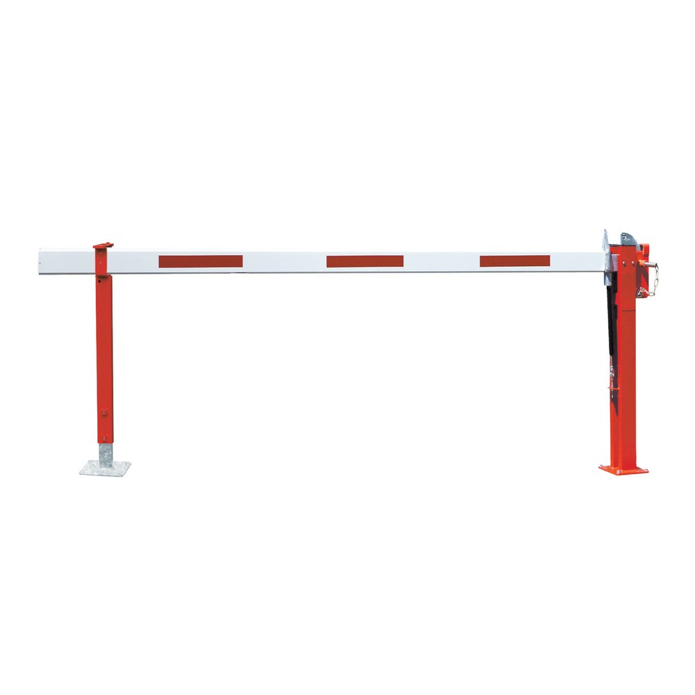 Product afbeelding: Slagboom voor keilboutbevestiging of verankering in beton, versperringsbreedte 3 m