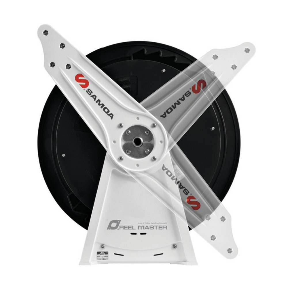 Productafbeelding nr. 1: Open slanghaspel SAMOA, slanglengte 10 m, draad 1/2"