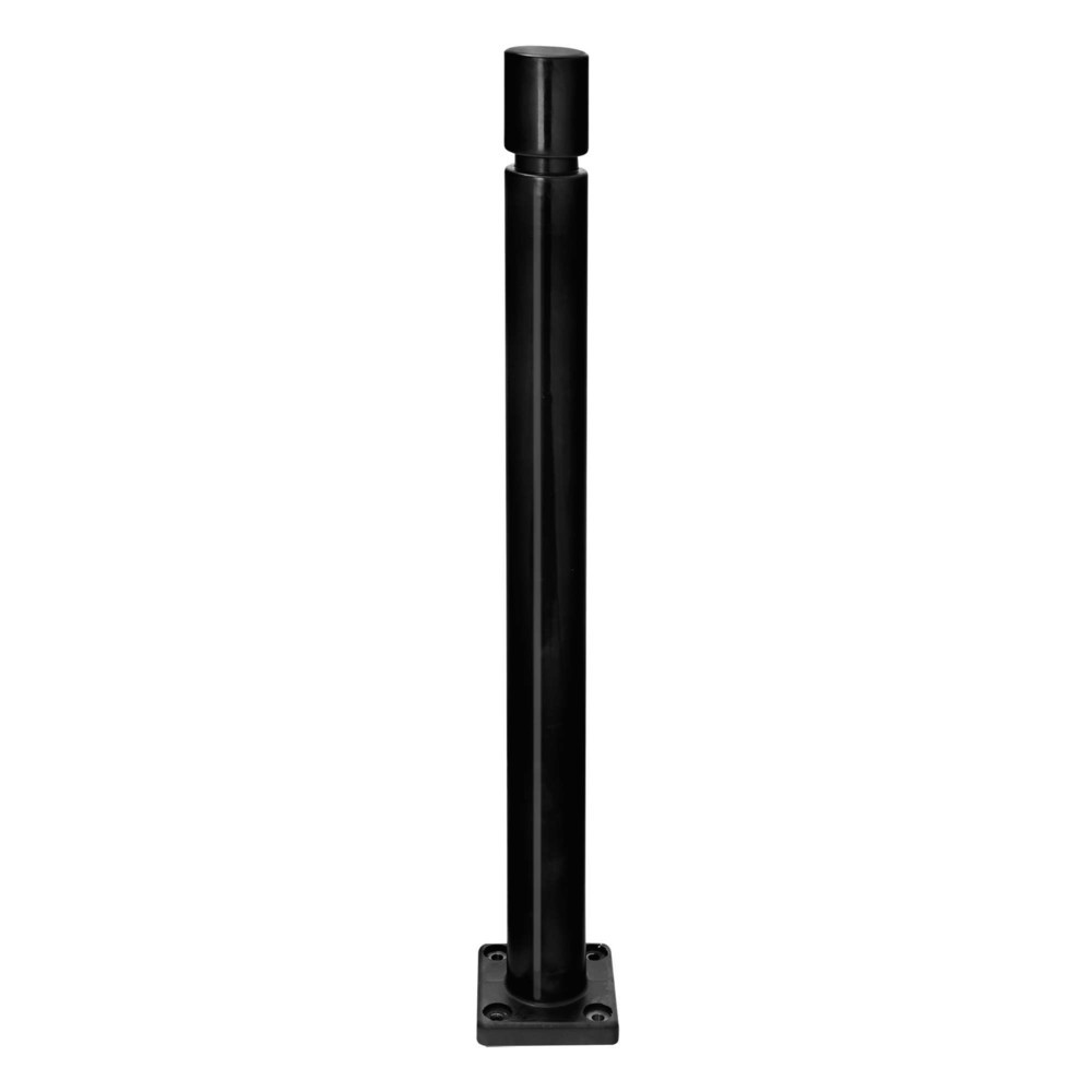 Obrázek produktu: Sloupek MORAVIA CITY FLEX, instalace do kotev, materiál TPU, VxØ 1000 x 80 mm, černá