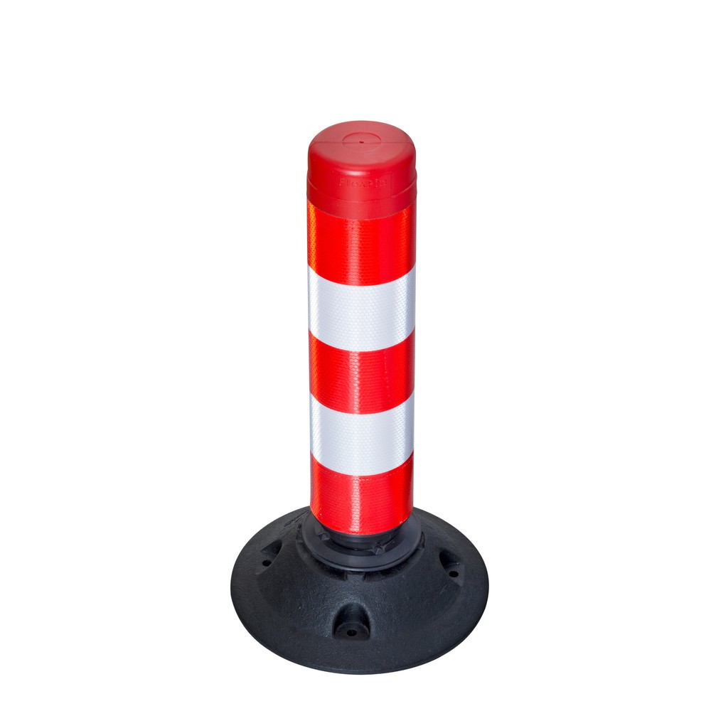 Zdjęcie produktu: Słupek prowadzący FlexPin, czerwono-biały, wysokość 460 mm