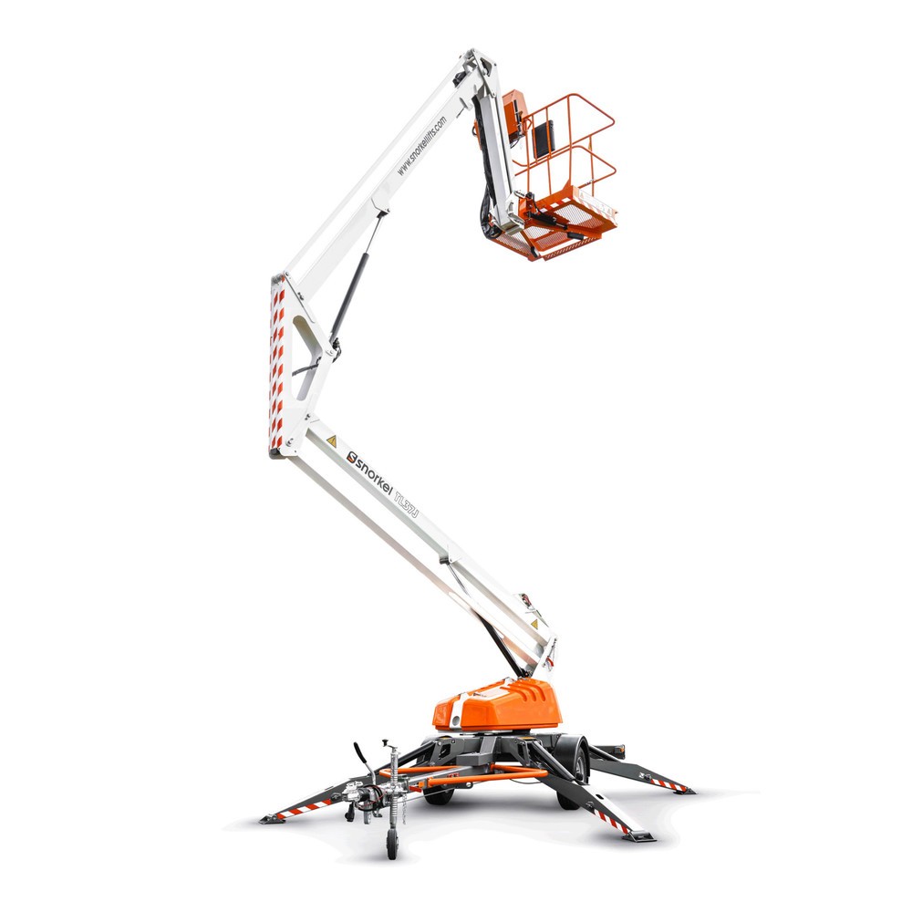 Produktabbildung: Snorkel Anhänger-Arbeitsbühne TL37J AC, TK 215 kg, max. 12,9 m Arbeitshöhe