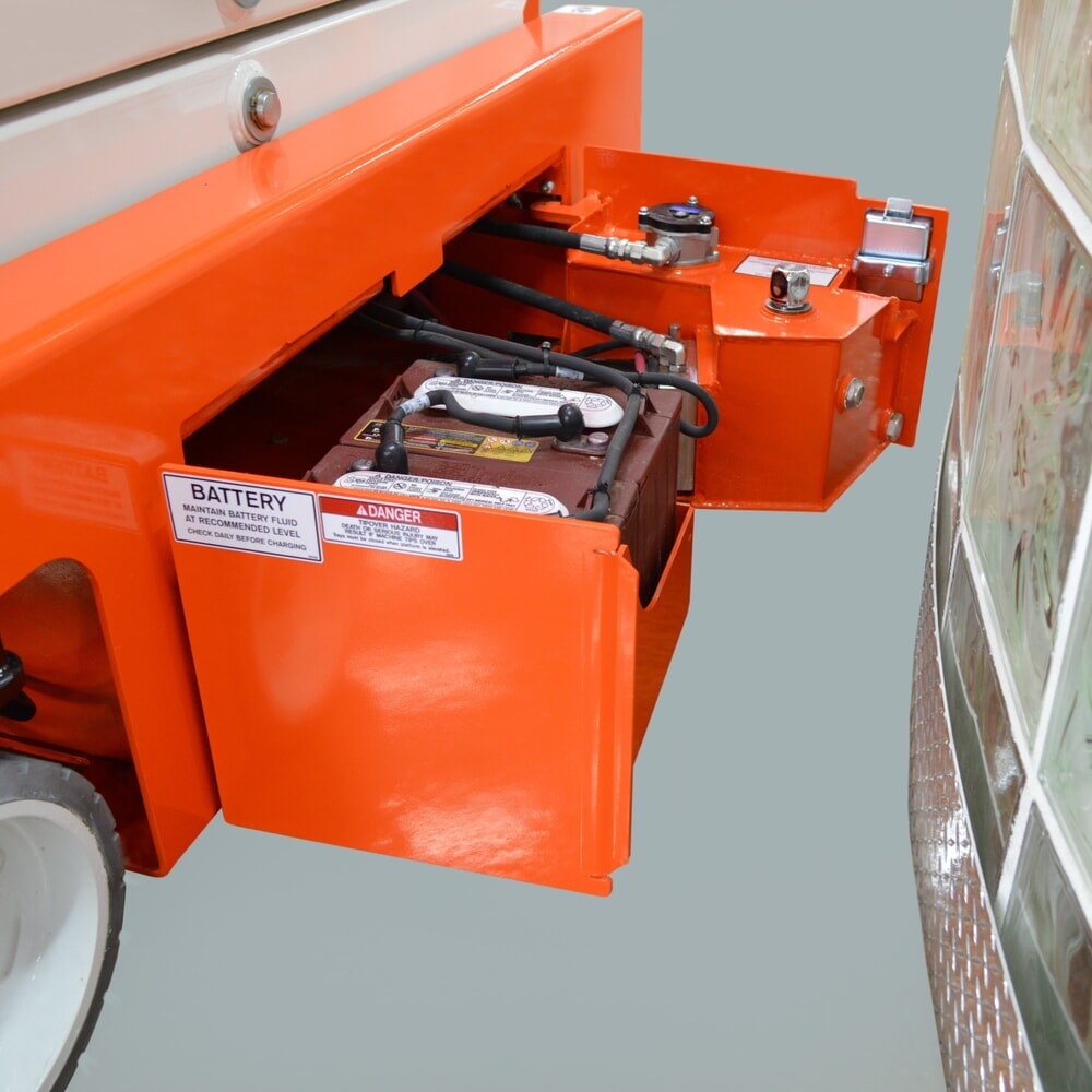 Produktabbildung Nr. 4: Snorkel Batterie-Scherenarbeitsbühne S4726E, elektrisch verfahrbar, TK 454 kg, max. 9,8 m Arbeitshöhe
