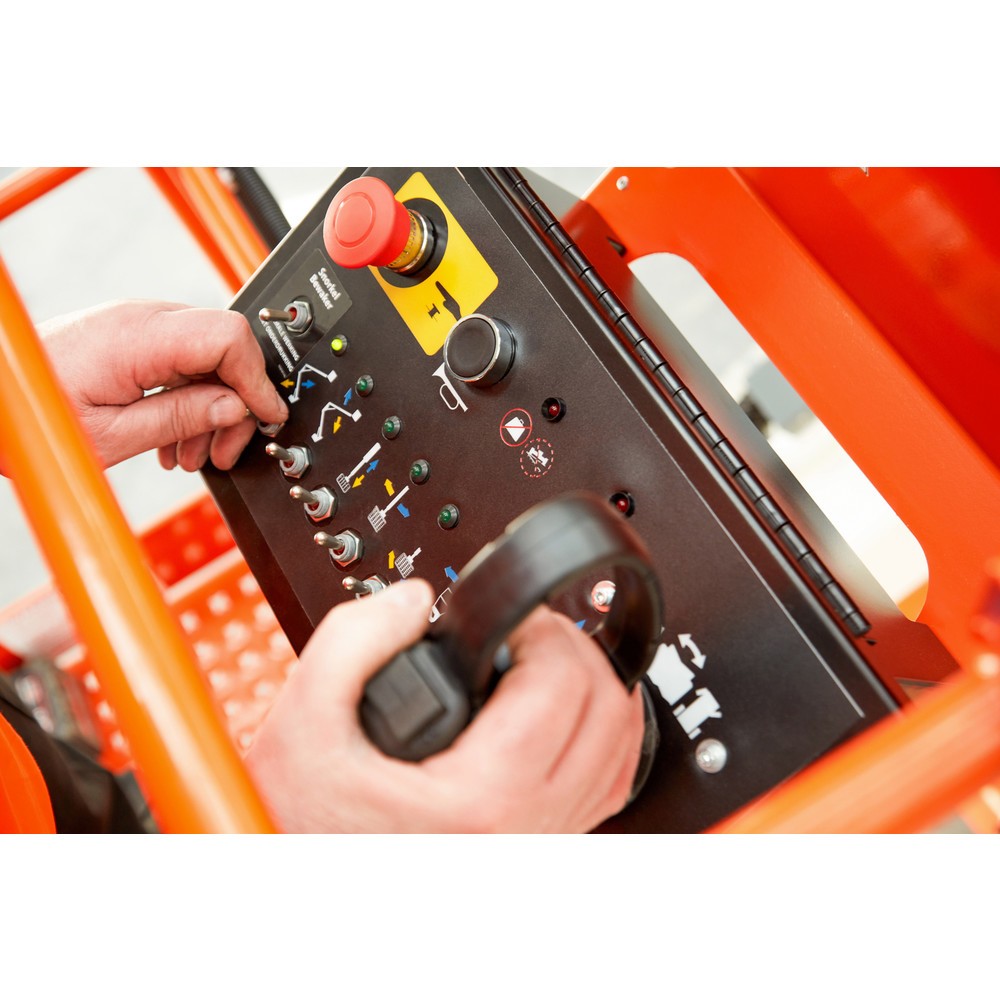 Produktabbildung Nr. 2: Snorkel Gelenk-Arbeitsbühne A38E, elektrisch verfahrbar, TK 215 kg, max. 13,5 m Arbeitshöhe, max. 6,1 m Reichweite
