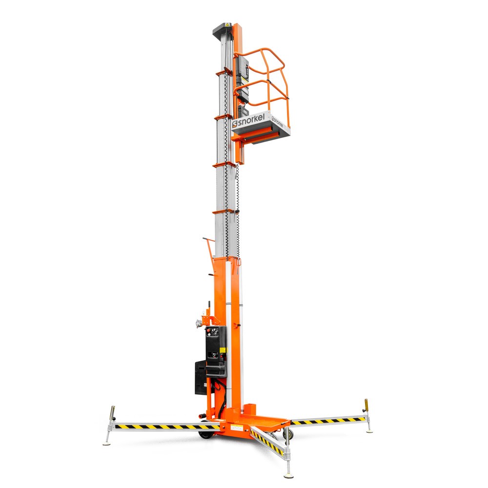 Produktabbildung: Snorkel Mobile Teleskopmastbühne UL40 DC, TK 136 kg, max. 14,1 m Arbeitshöhe