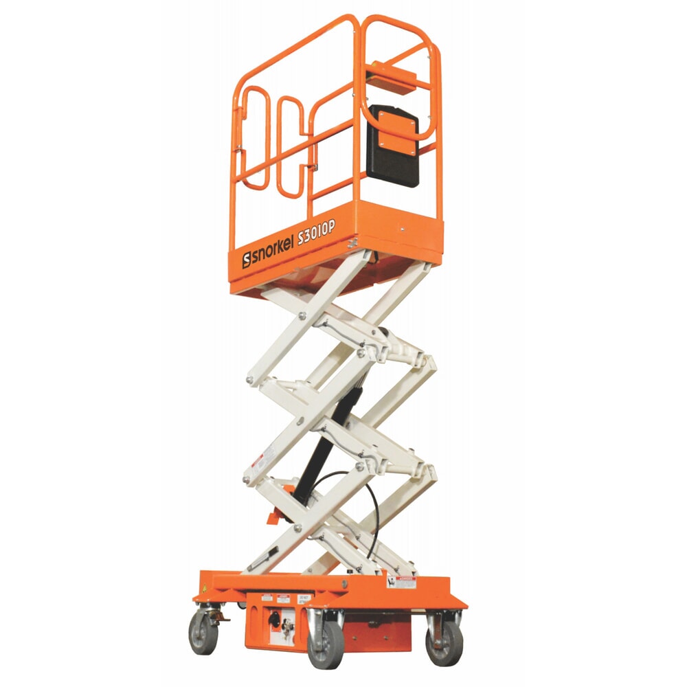 Produktabbildung: Snorkel Scherenarbeitsbühne S3010P, max. 5 m Arbeitshöhe