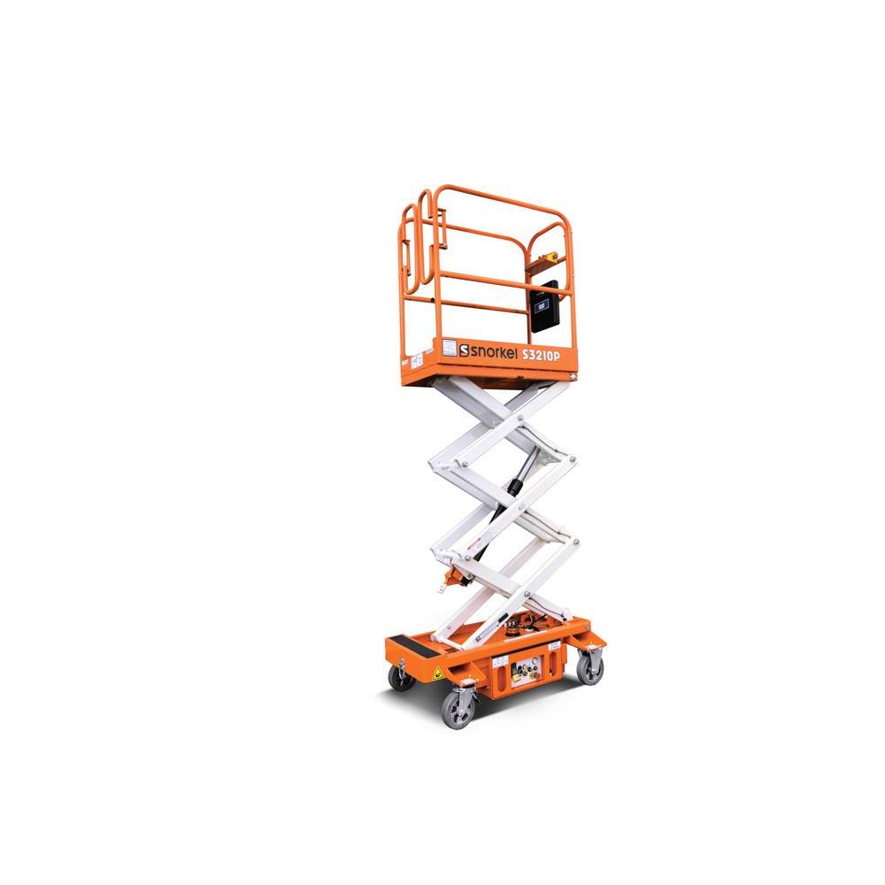 Produktabbildung: Snorkel Scherenarbeitsbühne S3210P, Außen- und Inneneinsatz