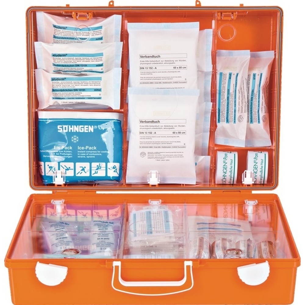 Produktabbildung Nr. 2: SÖHNGEN Erste Hilfe Koffer EUROPA II, orange, B400xH300xT150ca.mm