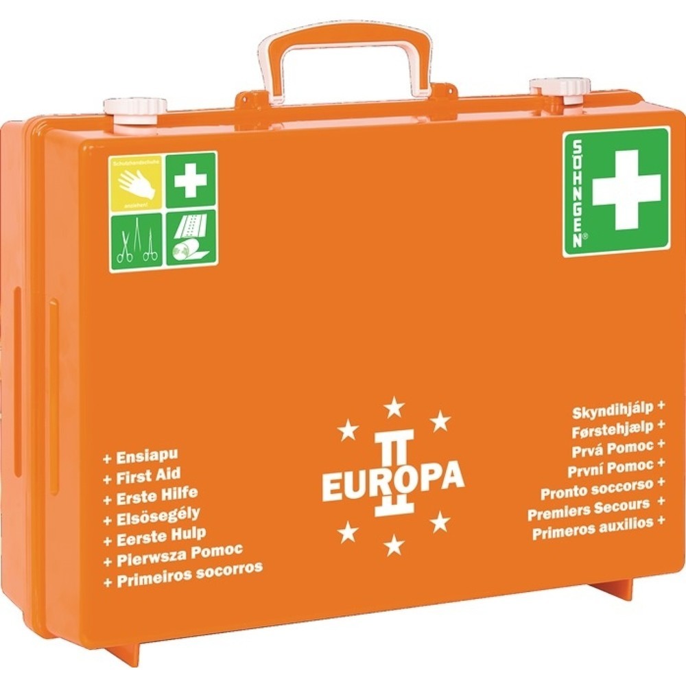 Produktabbildung Nr. 3: SÖHNGEN Erste Hilfe Koffer EUROPA II, orange, B400xH300xT150ca.mm