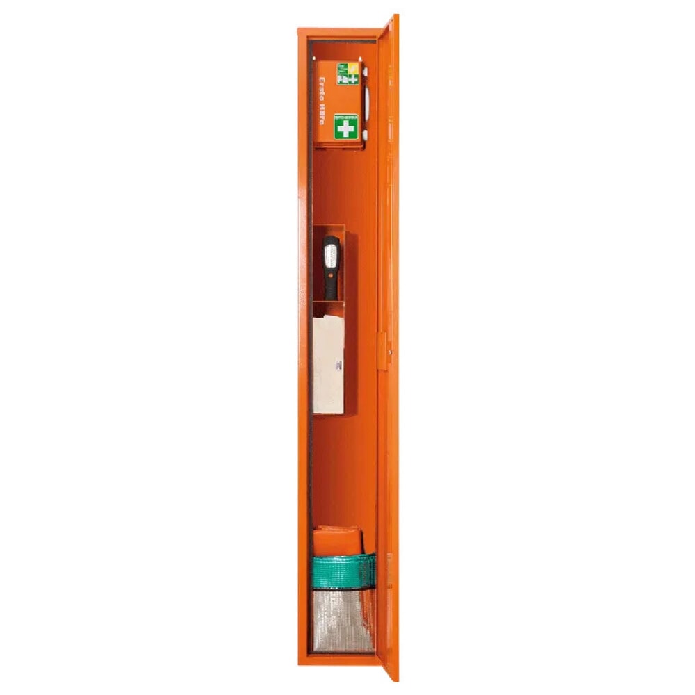 Produktabbildung Nr. 2: SÖHNGEN® Stehschrank SAFE für Erste-Hilfe-Trage, mit Füllung, orange