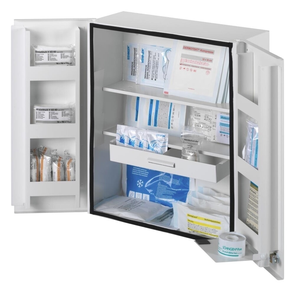 Produktabbildung: SÖHNGEN® Verbandschrank ROM, mit Füllung DIN 13169