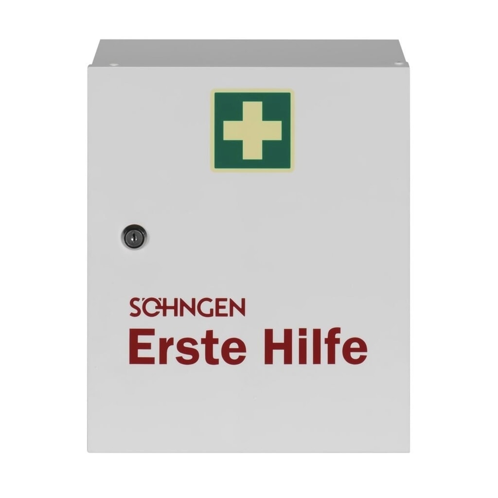 SÖHNGEN® Verbandschrank HEIDELBERG, leer, weiß Produktabbildung: SÖHNGEN® Verbandschrank HEIDELBERG, leer, weiß