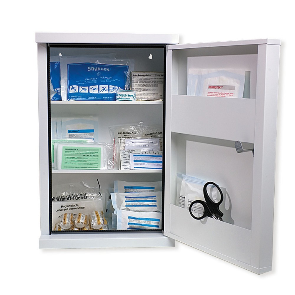Produktabbildung: SÖHNGEN® Verbandschrank  NovoLine 2, mit Füllung DIN 13169