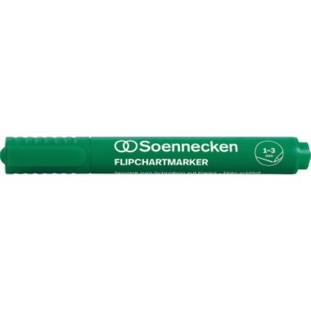Produktabbildung: Soennecken Flipchartmarker 3077 grün