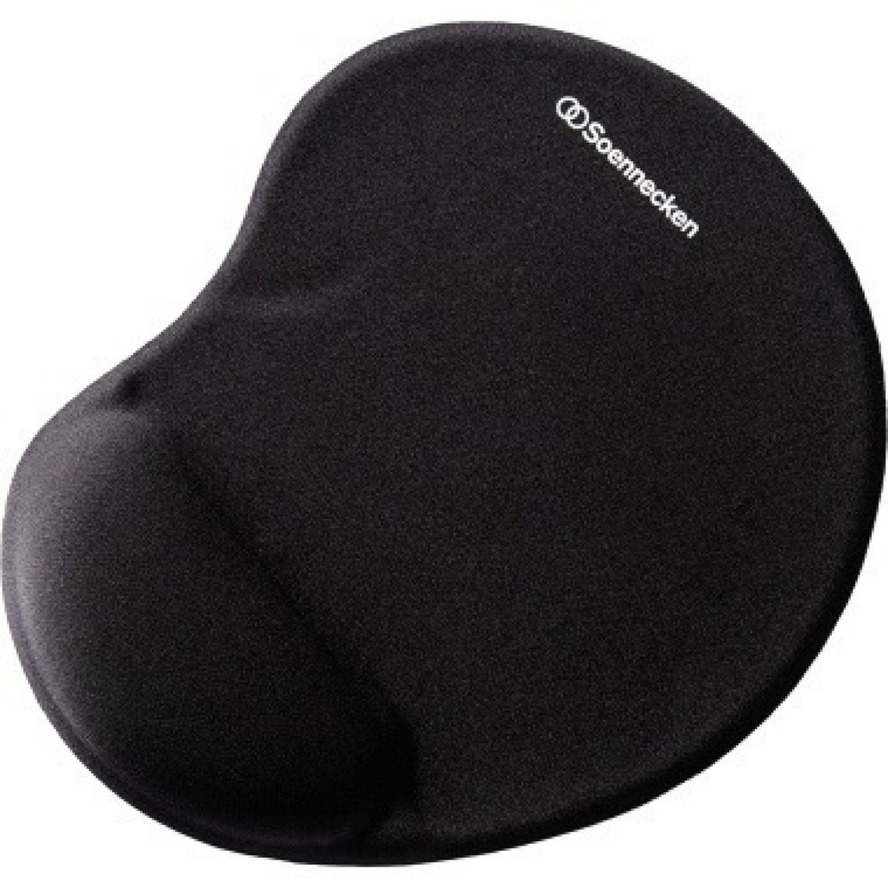Produktabbildung: Soennecken Mousepad 3784 Memory Foam schwarz