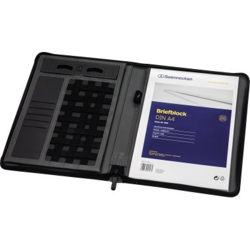 Produktabbildung: Soennecken Schreibmappe 5162 A4 grau